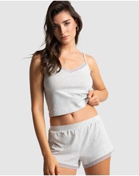 Passionata - Charlotte Cotton & Modal Cropped Cami Top