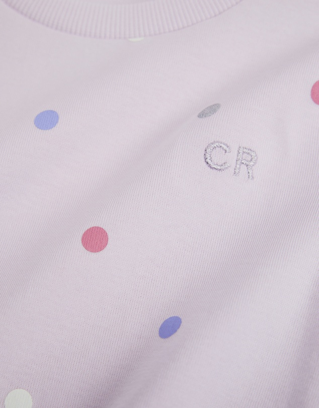 Country Road - Organically Grown Cotton Long Sleeve Sequin Logo T-shirt