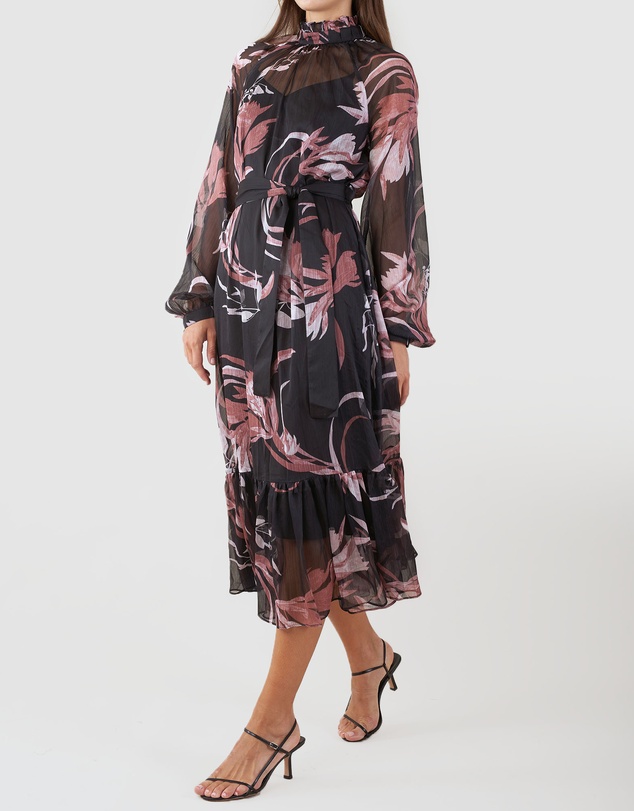 Amelius - Botanica Chiffon Dress