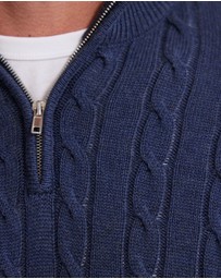 Oxford - Marlon Zip Neck Cable