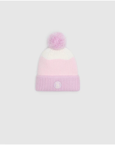 Seed Heritage - Mini Rib Colourblock Beanie
