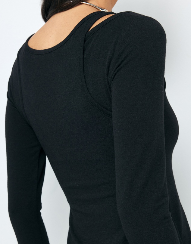 AERE - Elsa Double Layered T-Shirt