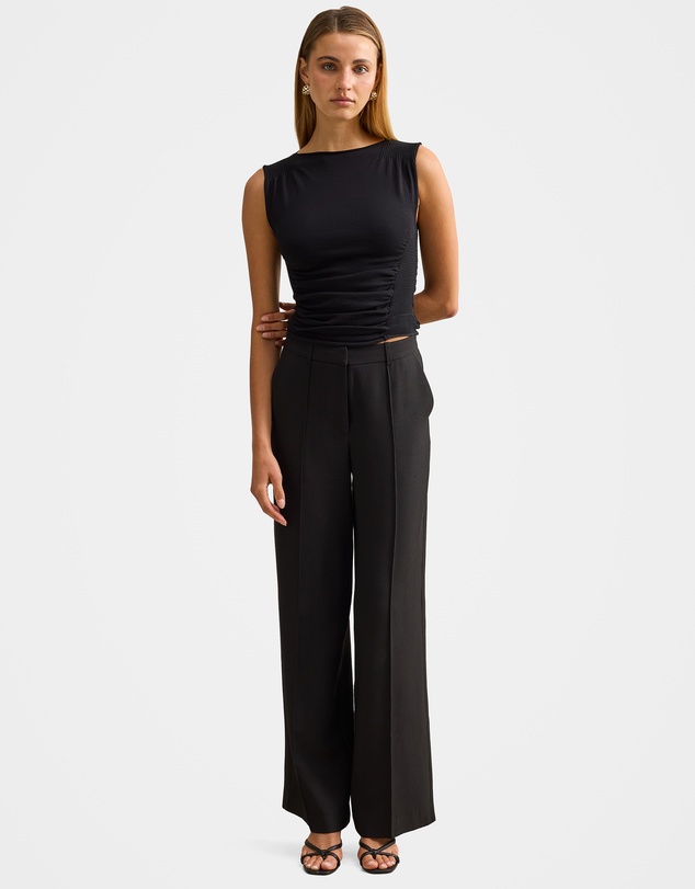 Forever New - Karlie Ribbed Detail Knitted Top