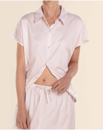Gingerlilly - Marlie Diamond Print Cotton PJ