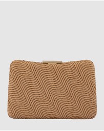 Olga Berg - Lindy Woven Clutch