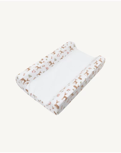 Living Textiles - Jersey Change Mat Cover - Sophia Garden