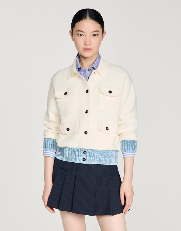Sandro - Madeen Cardi-Coat
