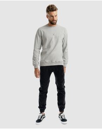 Xander - Monarch Mono Embroidery Crewneck