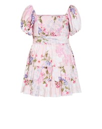 City Chic - Aliyah Print Mini Dress