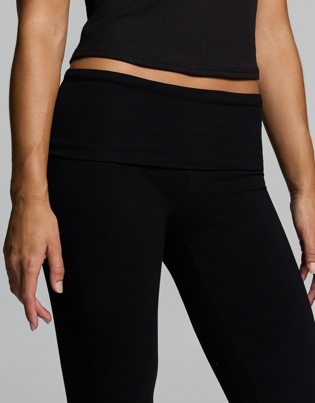 Rockwear - Roll Down Low Rise Flared Pants