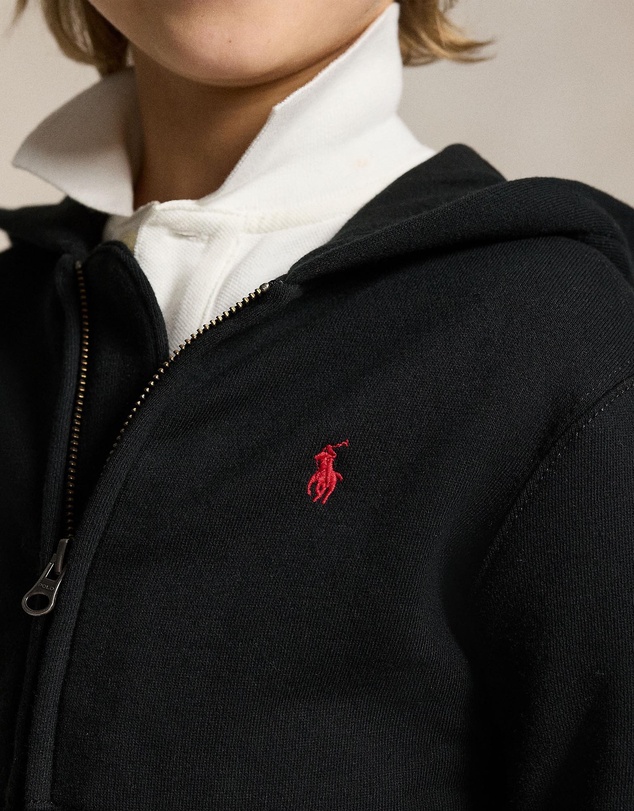 Polo Ralph Lauren - Fleece Full-Zip Hoodie - ICONIC EXCLUISVE - Kids