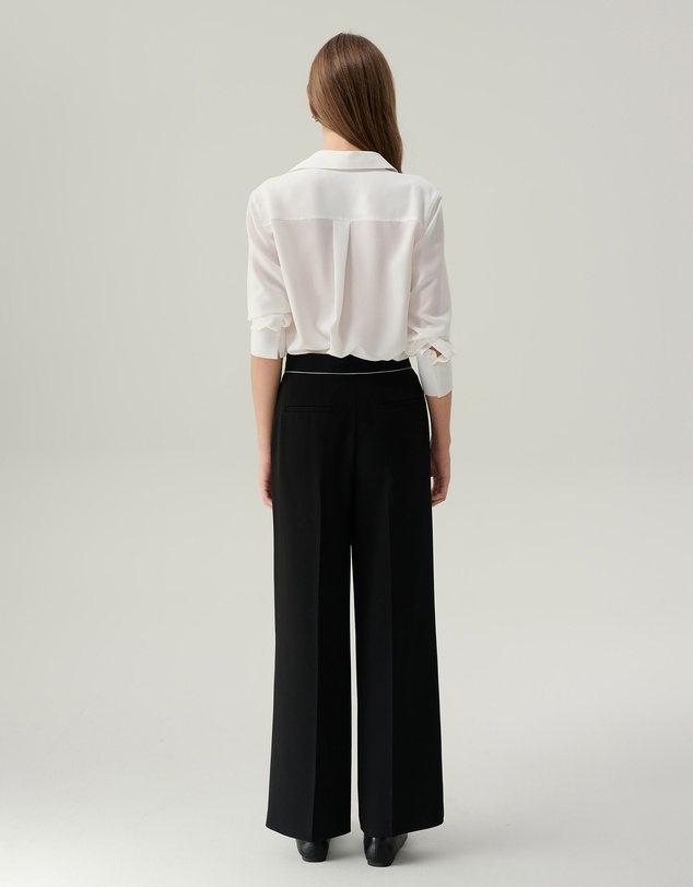 IDA+S - Dahlia Pleated Button Down Blouse