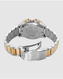 Emporio Armani - Two Tone Chronograph Watch