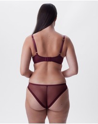 Bras N Things - Edelweis Lightly Lined Bra - Berry