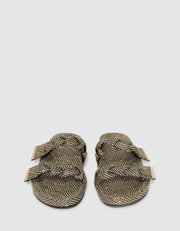 Belle & Bloom - Stay Raffia Slide