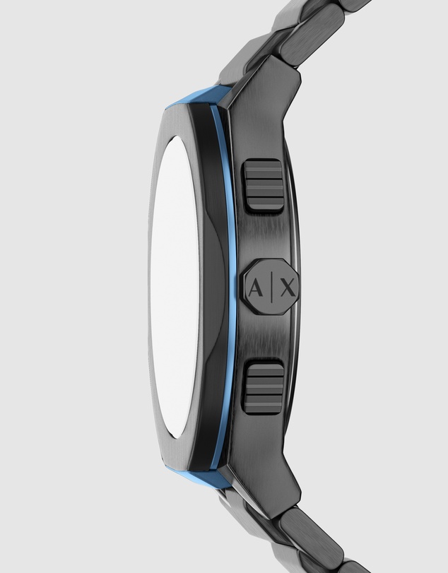 Armani Exchange - Gun-Metal Chronograph Watch