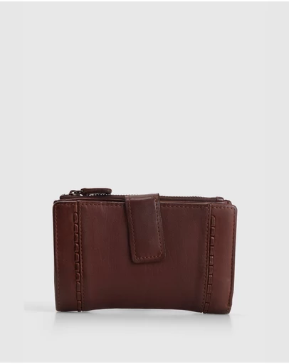 Evity - Ava Leather Medium Tab Wallet