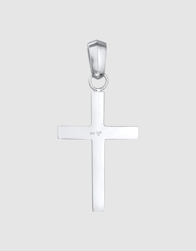 Kuzzoi - ICONIC EXCLUSIVE - Pendants Men Cross Pendant Religion Basic in 925 sterling silver