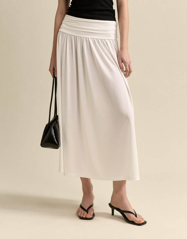 MVN - Rouched Waist Skirt