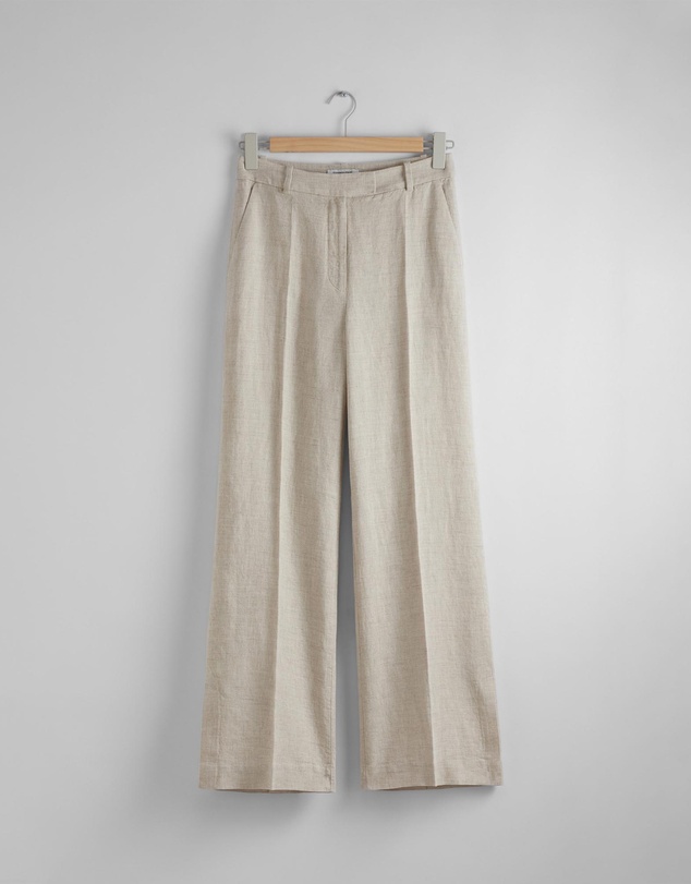 & Other Stories - Tailored Linen Trousers