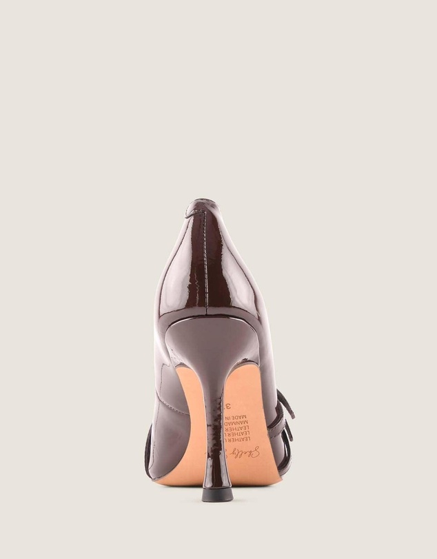 Shelly Shen - Jagger High Heel Pumps Brown Patent