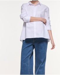 Soon Maternity - Classic Cotton Shirt