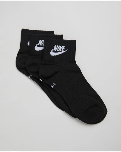 Nike - Everyday Essential Ankle Socks 3-Pack - Unisex