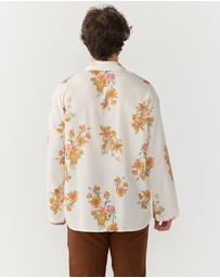 Justin Cassin - Aura Floral Open Sleeve Shirt
