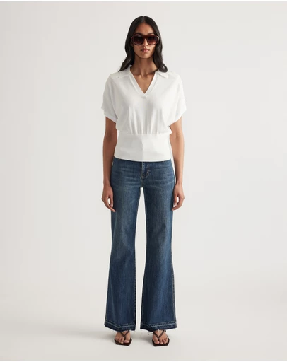 Decjuba - Wren Short Sleeve Polo Jumper