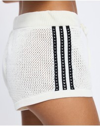 adidas Originals - Knitted Crochet Shorts