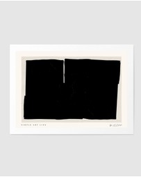 Olive et Oriel - Simple Artline No30 by Treechild Art Print