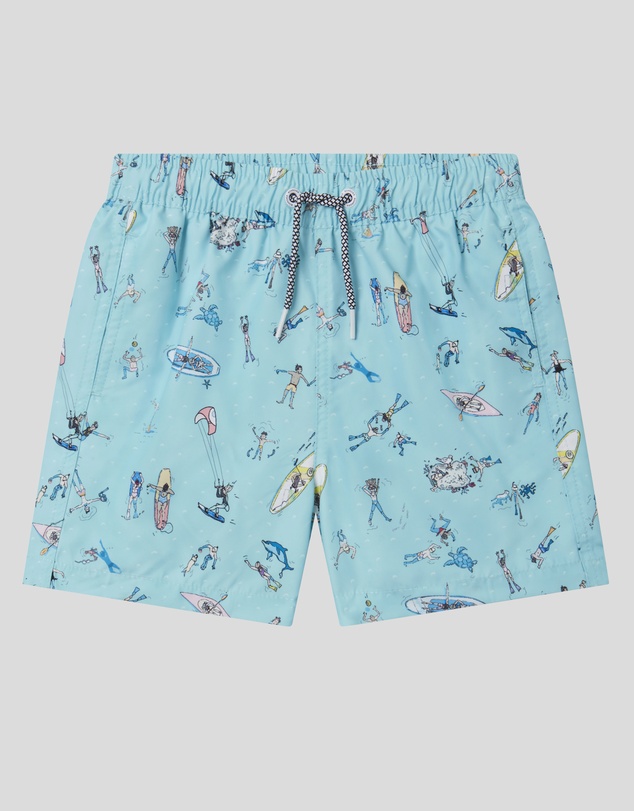 Boardies - Boardies Sea Folk Kids Swim Shorts