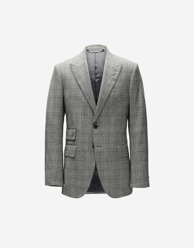 Calibre - Glen Check Suit Jacket Grey