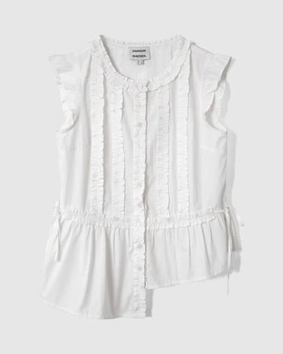 Damson Madder - Leighton Ruffle Blouse