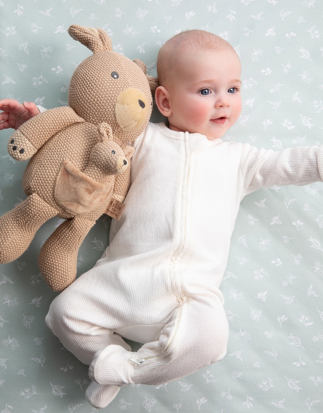 Living Textiles - Knitted Toy - Kylie the Kangaroo