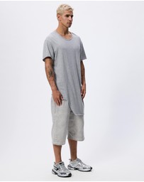 Surrounded By Ghosts - The Coltan Cotton Asymmetrical Tail T-Shirt