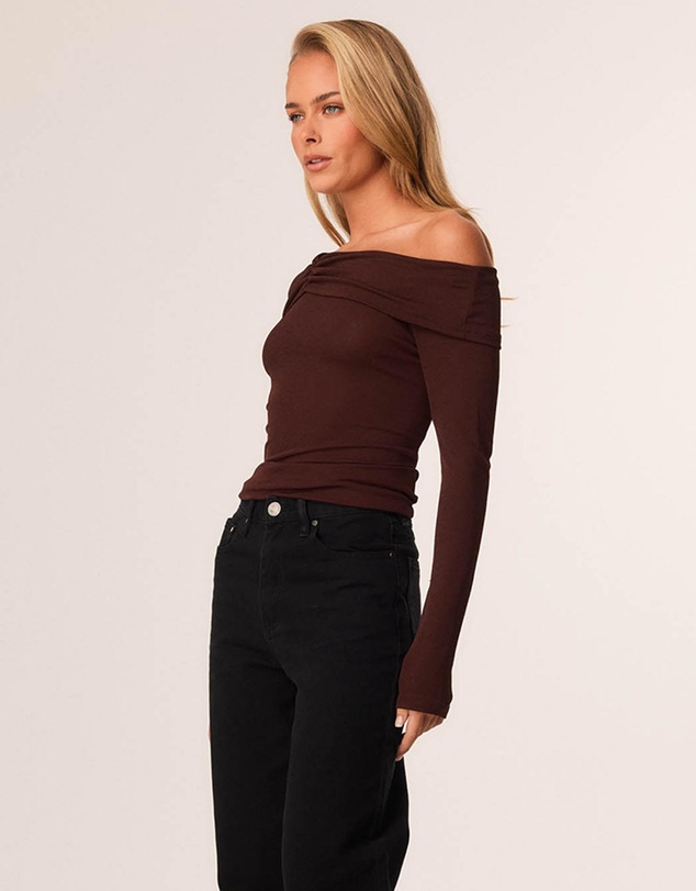 SNDYS - Alix One Shoulder Top