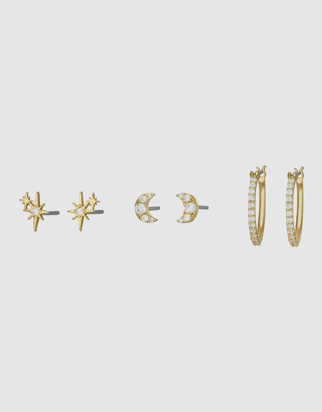 Fossil - Jewelry Gold Tone Earring