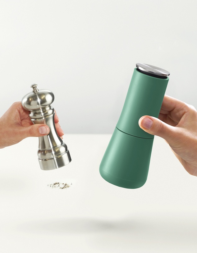 Joseph Joseph - Milltop™ Non-spill Salt & Pepper Mill Set - Editions (Sage)