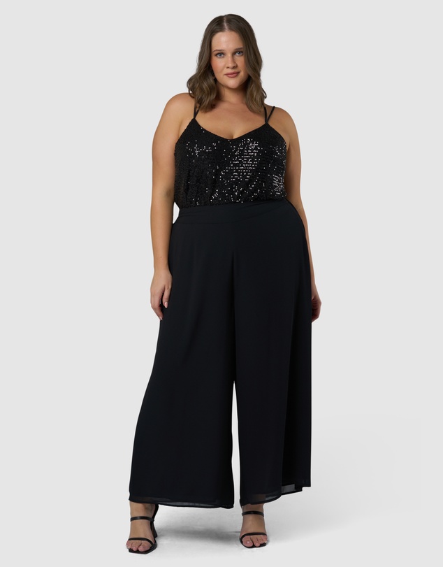 Pink Dusk by Curve Project - Feeling Myself Wide Leg Pant