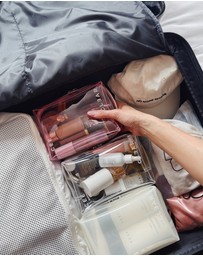 CEE CLEAR - Small Blush Cosmetic Case