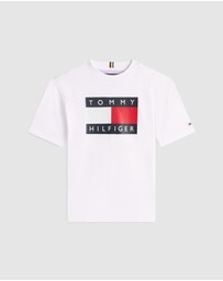Tommy Hilfiger - Heritage Flag Print Jersey T-Shirt - Kids