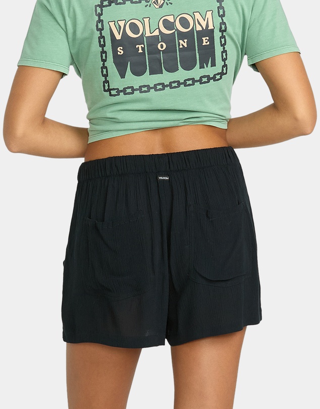 Volcom - Womens Stone Shine Elastic Waist Shorts