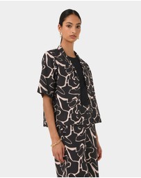 Forcast - Pip Linen Blended Shirt