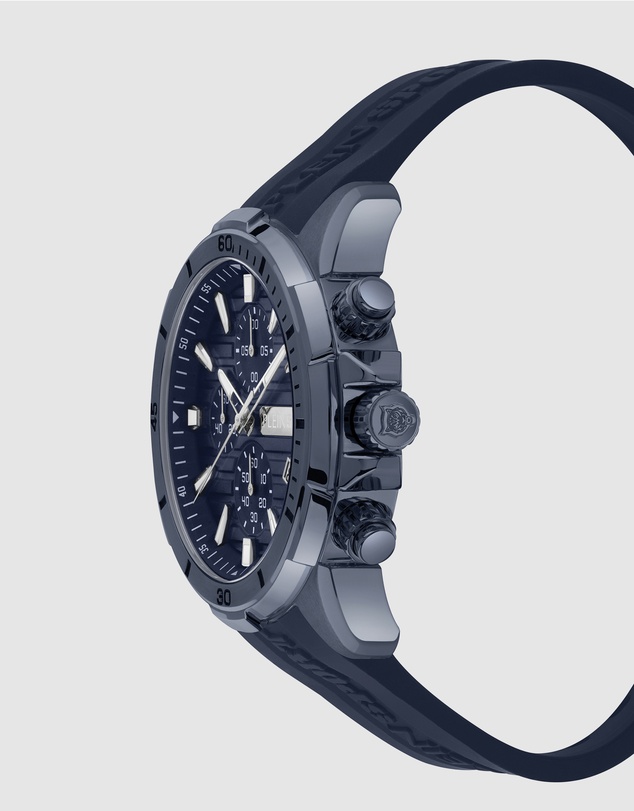 Plein Sport - Plein Impact 46mm Blue dial with Blue Silicone strap