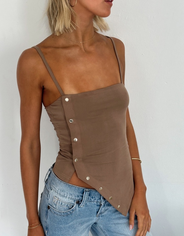Abrand - Heidi Snap Top
