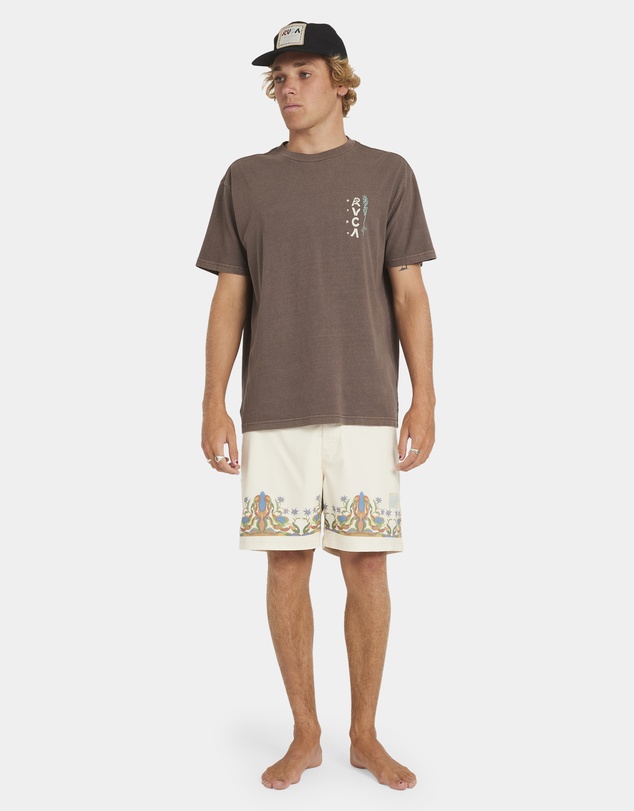RVCA - Mens Mel G Flora T-Shirt