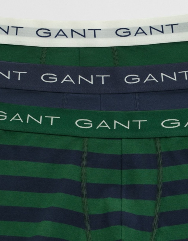 Gant - 3-Pack Striped Trunks