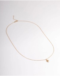 Lovisa - Gold Sterling Plated Puff Heart Pendant Necklace