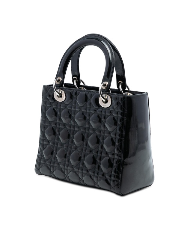 Pre-Loved by Azura Reborn - Pre-Loved Medium Patent Cannage Lady Dior